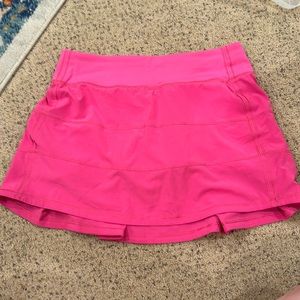 NWOT lululemon pace rival skirt